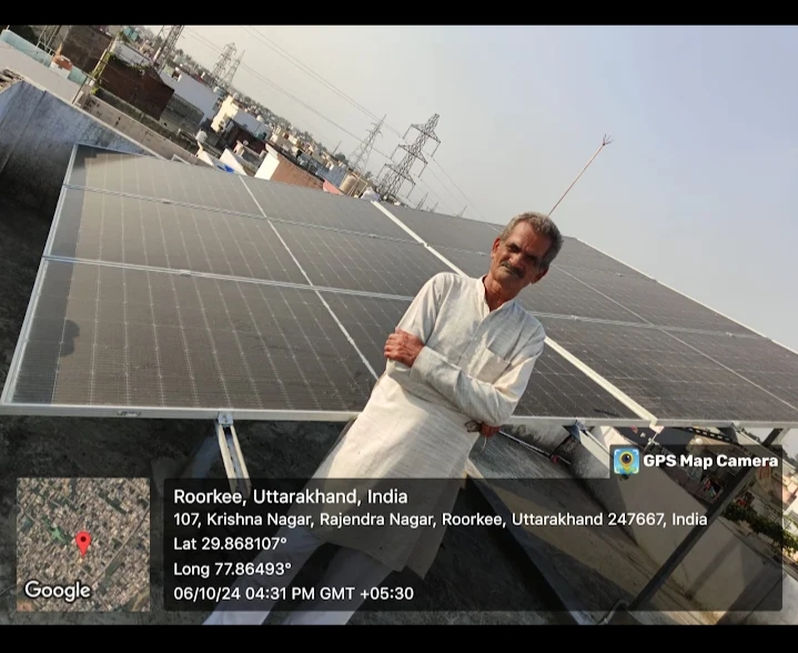 Krishna Nagar Solar installation