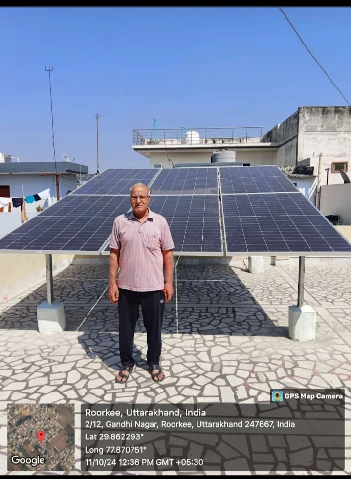 Gandhi Nagar Solar installation