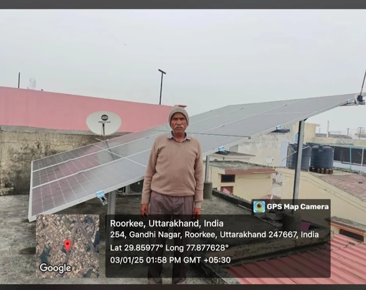 Gandhi Nagar Solar Panel project